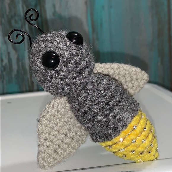 Fire Fly, Crocheted - Picture 3 of 3